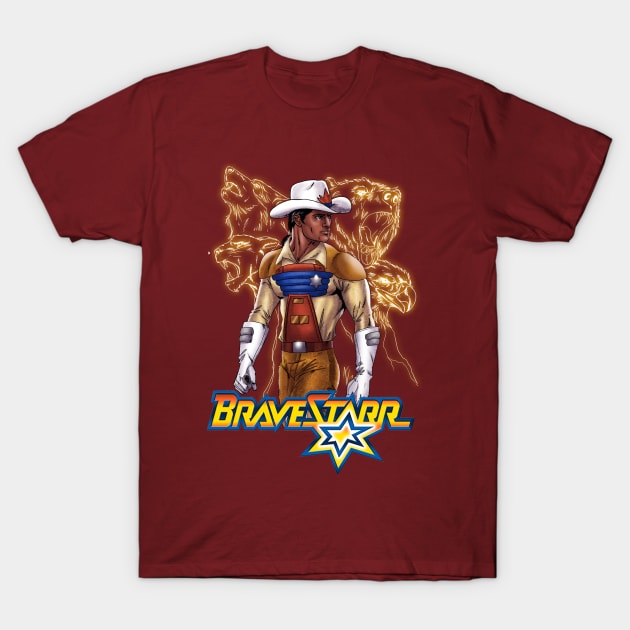 Bravestarr T-Shirt by AV Art Studio